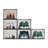 6 Pack Stackable Shoe Boxes