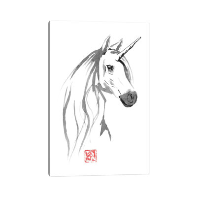 Licorne Dispo A Vendre by Péchane - Painting on Canvas