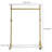 Baby Clothing Rack, Small Kids Clothes Rack With Bottom Storage Shelf, Child Clothes Hanger Rack For Coats, Metal Dance Costume Garment Rack For Hanging Clothes, Gold