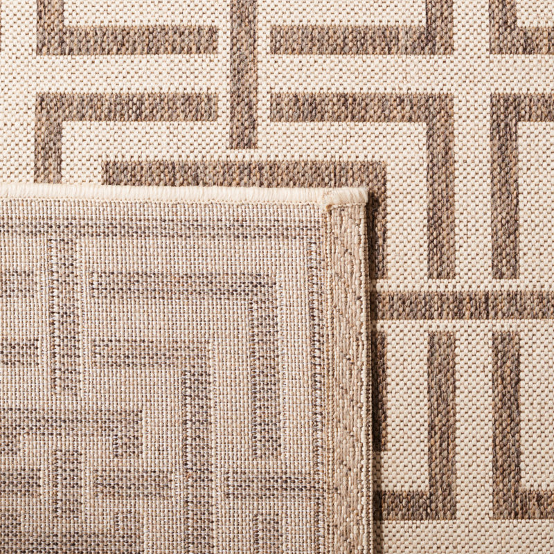 Gowanus Performance Geometric Indoor/Outdoor Area Rug, Runner 2'2" x 8'