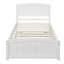 Lit plateforme simple avec lit gigogne