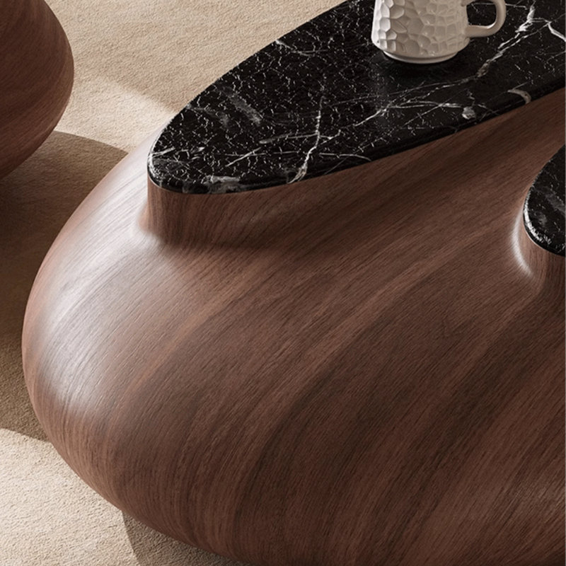 Surprise silent wind living room oval coffee table