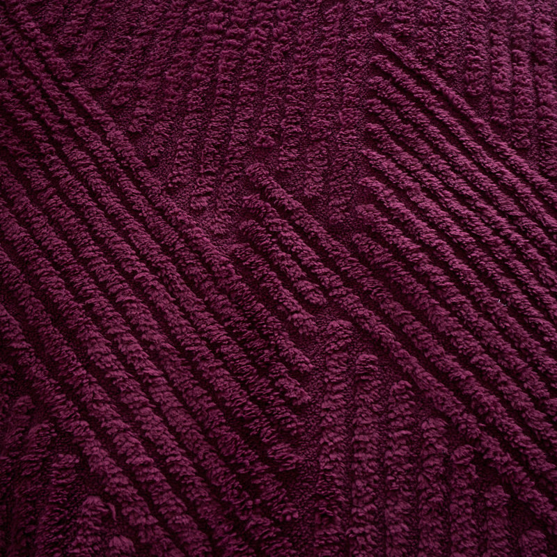 Heat Buddy Cosy Super Thermal Blanket Bedspread, Plum