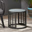 Table d'appoint attrayante de 18,75 po de profondeur x l 16,07 po de hauteur, 11,9 lb de table, 18,75 po et 16,07 po de hauteur-1152888046