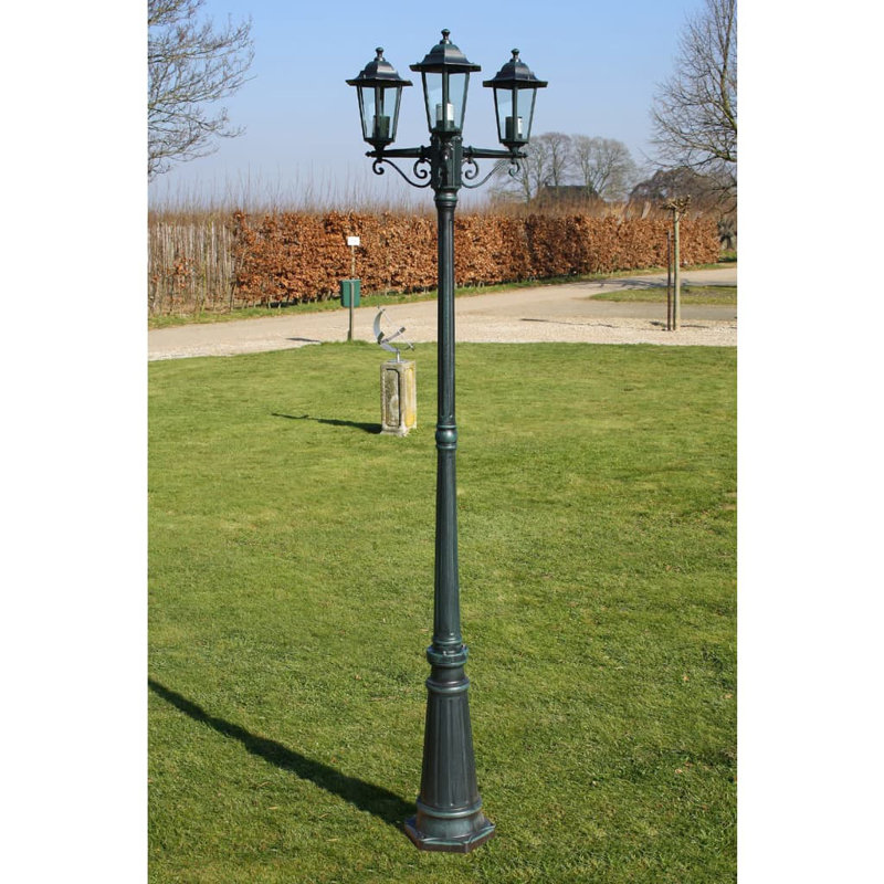 Romantico Lamp Post (Full), Dark green
