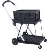 42.5'' H x 39.4'' W Utility Cart with Wheels