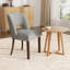 Chaise d'appoint rembourrée en bois massif-2022133706