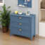 Armoire à trois tiroirs de style américain pour chambre à coucher ou salon