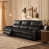Black Faux Leather