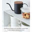 Tower Yamazaki Home Stackable Kitchen Rack, Storage Organizer Counter Shelf, Small, Stack up to Two-46492096-46492095