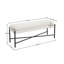 Tavione Modern Upholstered Bench with Metal Frame Bench-337092457