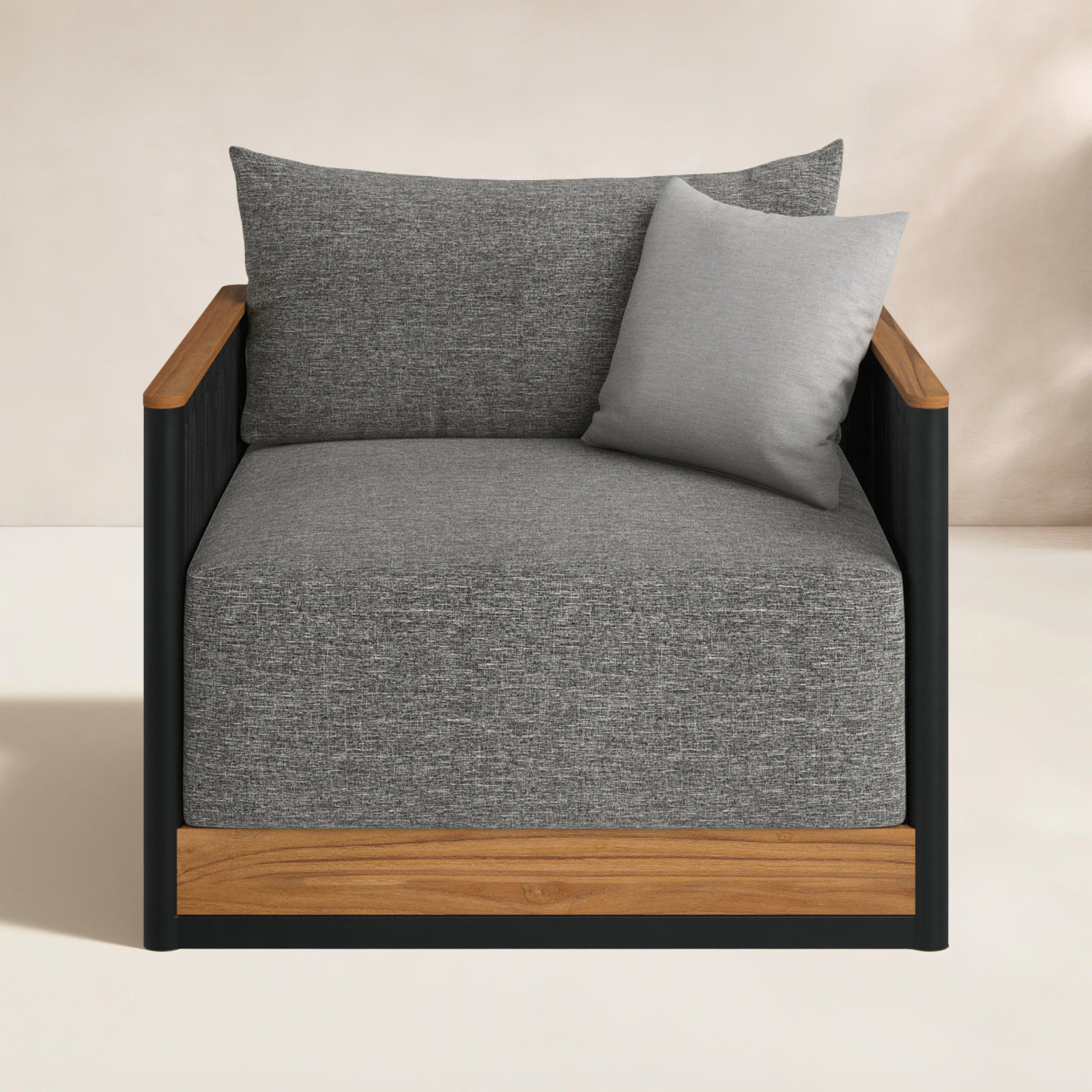 Chandana Teak Patio Lounge Chair