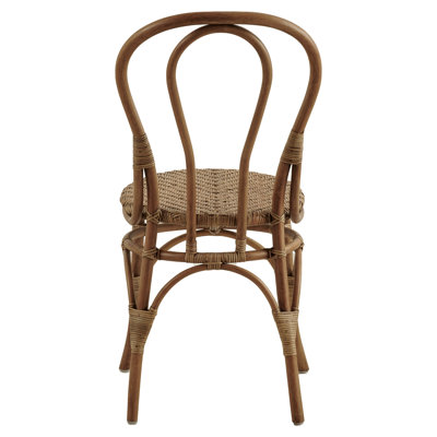 Chaise d'appoint en rotin Alanis Lulu