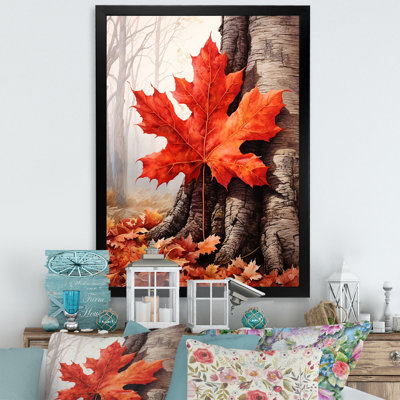 " Maples Mark Autumn Red III "