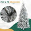 Arbre de Noël artificiel enneigé 7 pi