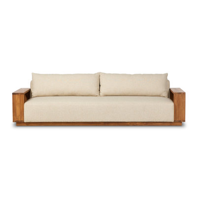 Mather Outdoor Metal Sofa-106" by AllModern
