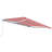 ALEKO Motorized Retractable Outdoor Awning with White Frame-31775373-111027271