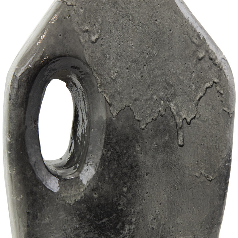 Vase de table Kimona, H 17,95 po x l 9,40 po x P 4,10 po