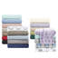 Drap-housse 100% molleton 4 pièces, ultra doux, confortable, boulochage, lavable à la machine, avec draps-housses plats et 2 taies d'oreiller pour un sommeil confortable
