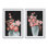 Delicate Coral Blossoms, ensemble de 2 impressions dans un cadre