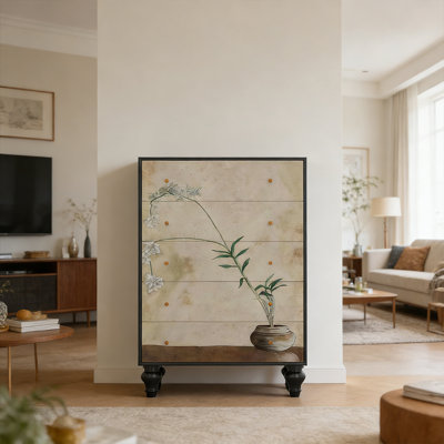 Armoire de rangement 5 tiroirs Vintage