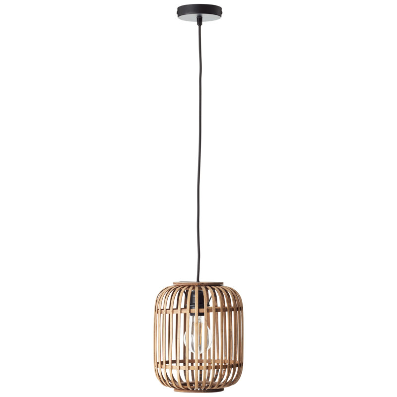 Algerine 1 - Light Single Pendant, Black, Black