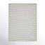 Striped Area Rug in Silver-64487139