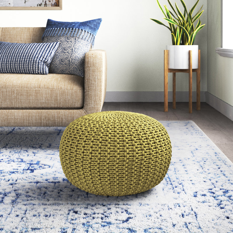Repose-pieds rond large de 20 po Grimes, Moss