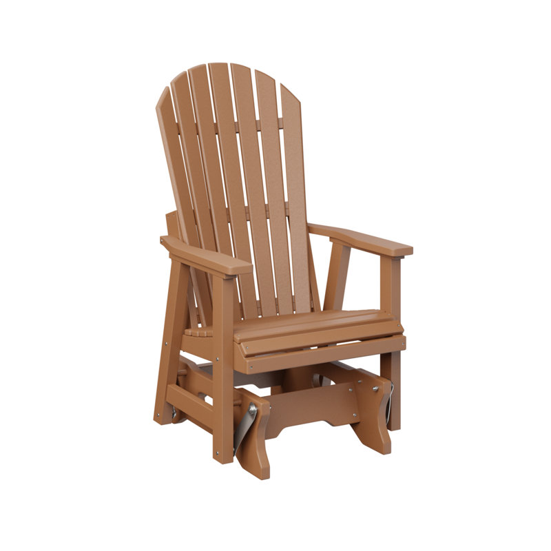 Comfo Back Outdoor Glider, Cedar