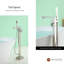Robinet de baignoire à fixation au sol à poignée simple Calder-61901566
