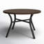Argyri 44" Round Metal Outdoor Dining Table