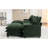 111" Sectional , Chenille Upholstered, Double Cushion, Two Removable , Charging, Cup Holders And Storage For Living Room Amusement In With Ports,-2063534230