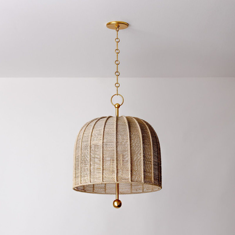 Lonnie Light Pendant, 26.25" H x 20" W x 20" D
