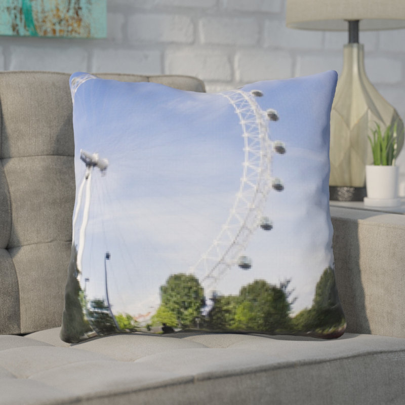 Coussin décoratif Grande roue à Londres Gumbs