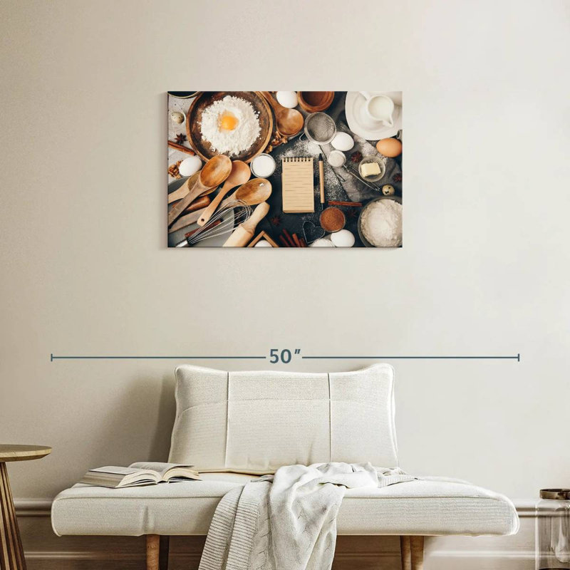 Senne Busy Baking, 20" H x 30" W