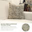 Housse de coussin Fabcline en lin pur, décor maison de campagne (Kudrat, gris)-106270341-106270344