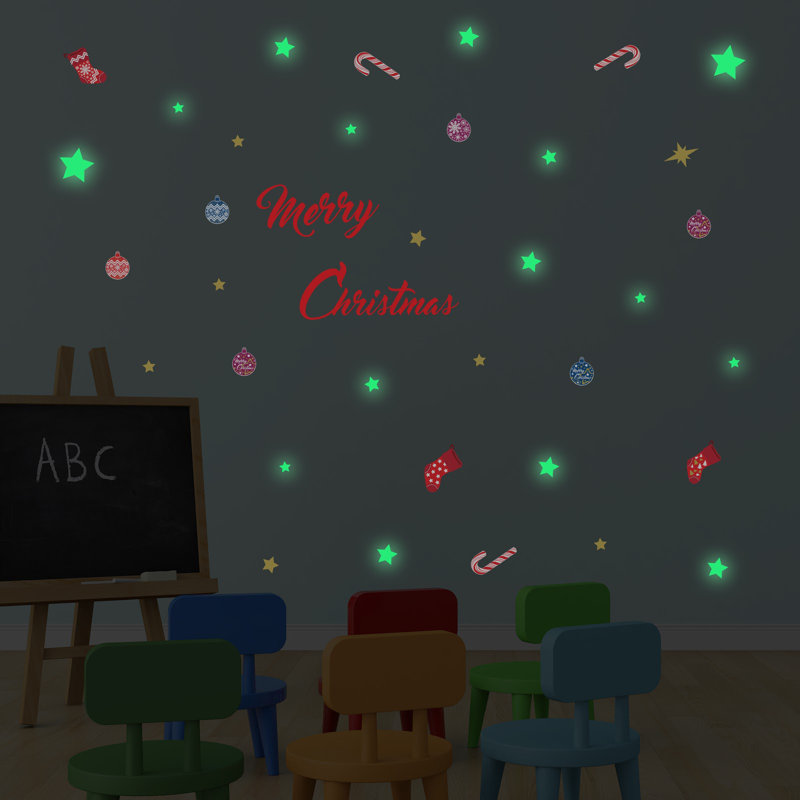 Décalcomanie murale joyeux de noël