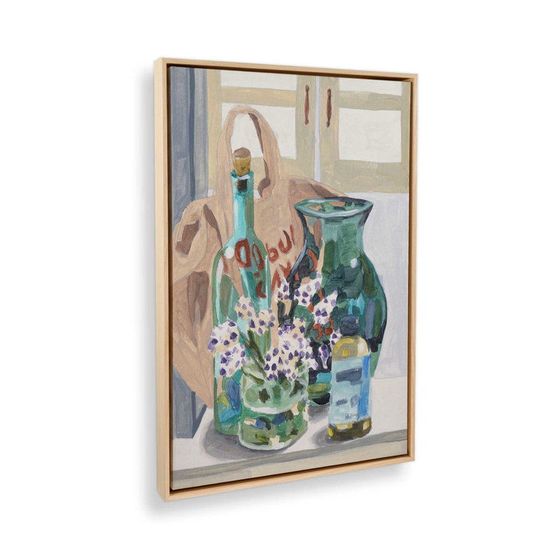 «Sustain Elegance II» par Melissa Wang, reproduction d'art, Tanné, H 24 po x l 18 po
