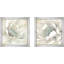 Ensemble de 2 impressions encadrées, "Winter Blooms" sous verre-92912901-92912900
