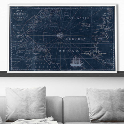 " Sailing Map " by Dan Meneely