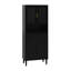 Grande armoire de rangement avec 2 portes vitrées et 2 portes-102831782