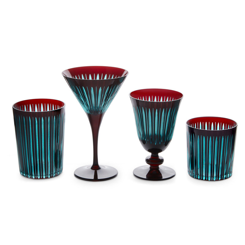 Prism Wine Glasses, Bordeaux