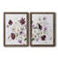 Améthyste Bouquet I - Ensemble de 2 peintures sur toile encadrées-857497051-857497031