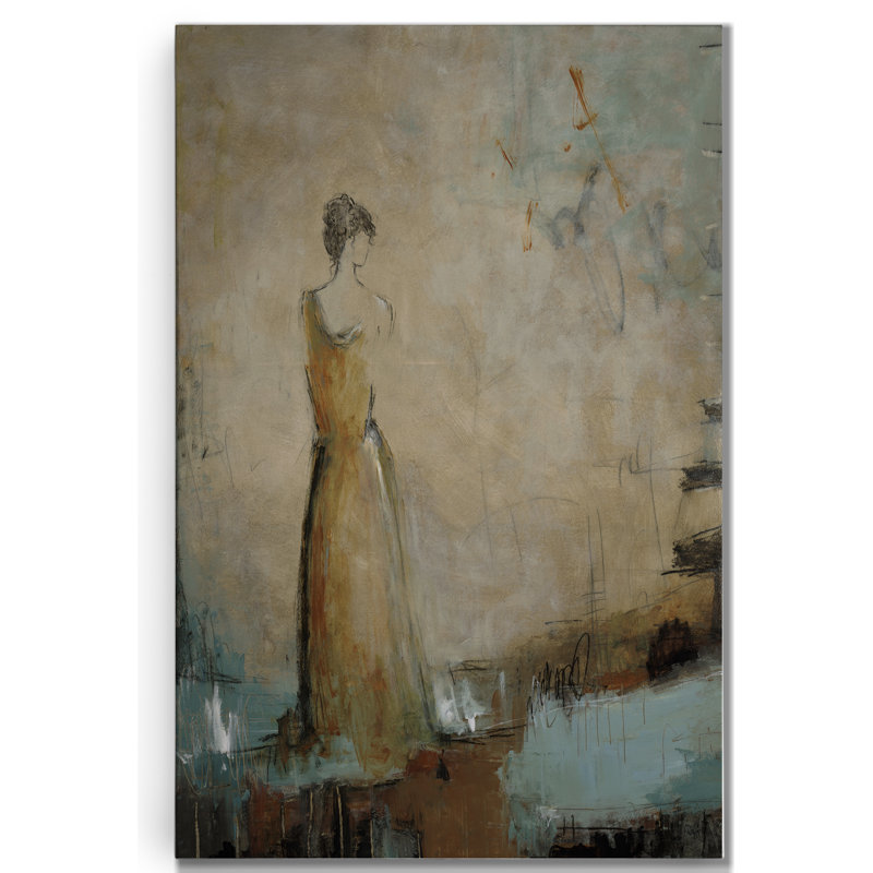 Romantiques I - Impression sur toile tendue, H 12 po x l 8 po x P 1 po