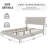 Suede Soft Package Bed