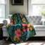 Couverture botanique Sherpa 1 pièce Botanical Jungle Elegance-499185415