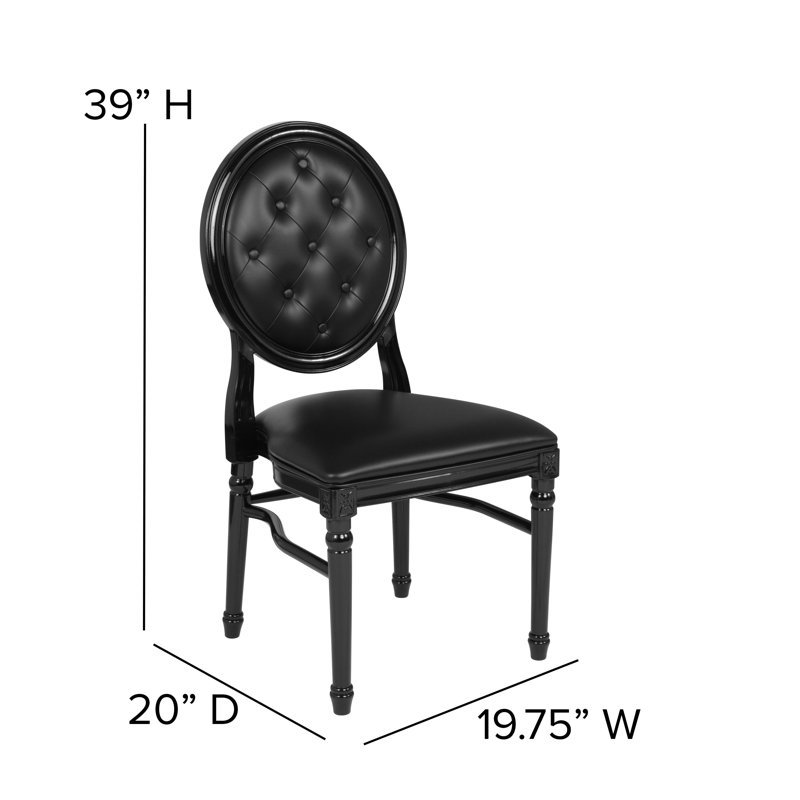 Chaise d'appoint de salle à manger très grande capacité 900 lb Akil