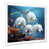Cadre simple blanc