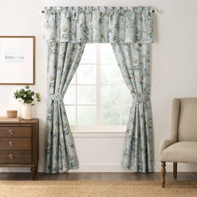 Josephine Floral Lined Window Panel Pair Set
