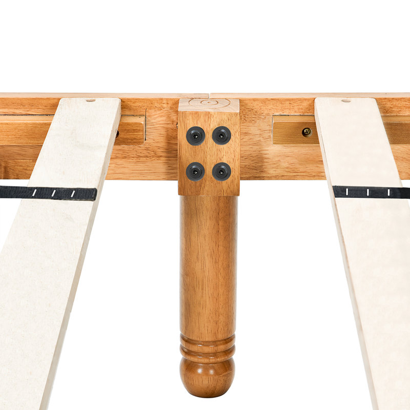 Queen Size Wooden Platform Bed Frame With Headboard,No Need Box Spring,Easy Assembly